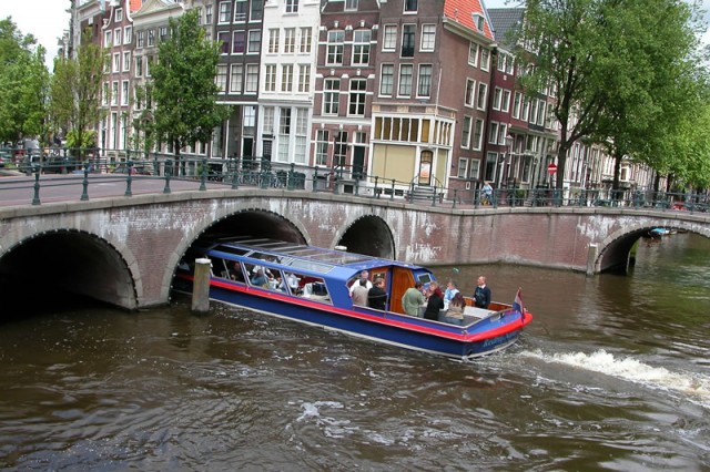 crucero canales en Amsterdam